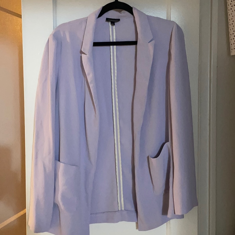 Lilac Purple TopShop Blazer